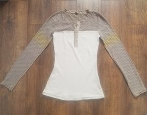 WE THE FREE People Thermal Henley
